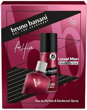 Giftset Bruno Banani Loyal Man Edp 30ml + Deo Spray 50ml