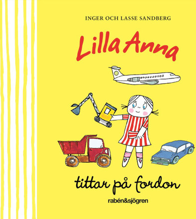 Lilla Anna tittar på fordon (bok, board book)
