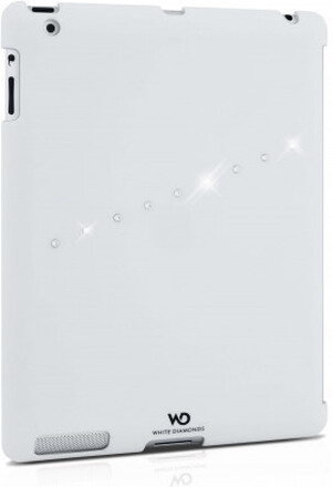WHITE-DIAMONDS Sash Transp. New iPad 3 Skal