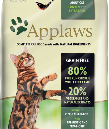 Applaws katt Adult Chicken&Lamb 7,5 kg