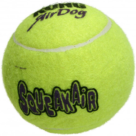 Hundleksak Kong Air Squeaker LargeTennisboll Large, 8 cm