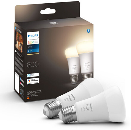 Hue White A60 E27 2-pack