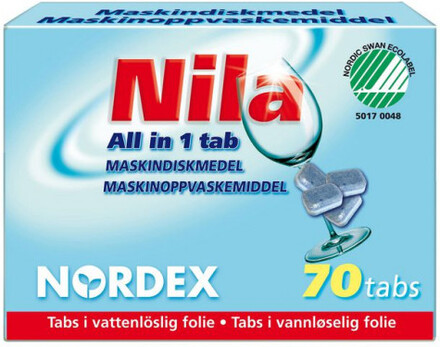 Maskindisk NILA All in 1 tab. 70/fp