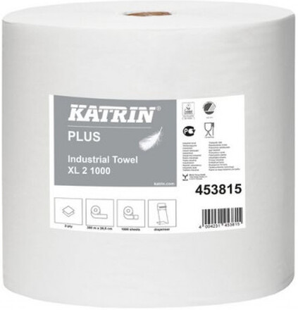 Industritork KATRIN Plus XL vit 360m