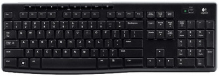 Logitech Wireless Keyboard K270 tangentbord RF Trådlös QWERTY Nordic