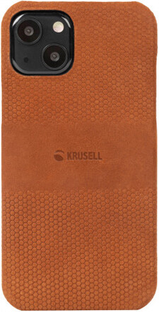 Leather Cover iPhone 13 Cognac