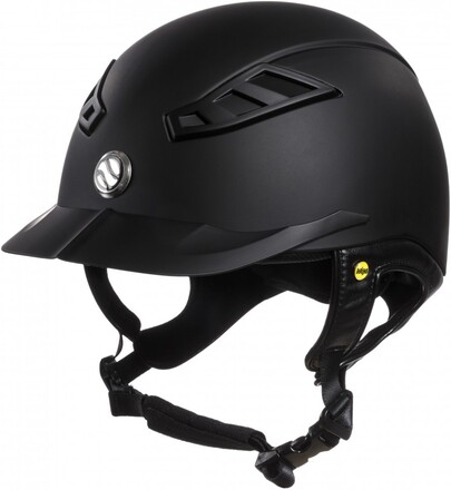 Back on Track Ridhjälm EQ3 Lynx Smooth Top - Black (S (50-53))