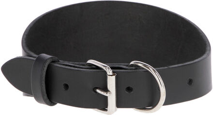 Kerbl Collar Mexica- Läderhalsband- Svart (27-35 cm)