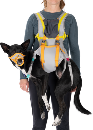 Ruffwear BackTrak Dog Evacuation Kit - Cloudburst Gray (L (81-91 cm))