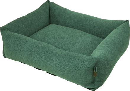 Fantail Basket Snug Origin Dog Bed - Botanical Green (100x80 cm)