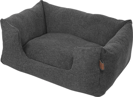 Fantail Basket Snooze Dog Bed - Epic Grey (110x80 cm)