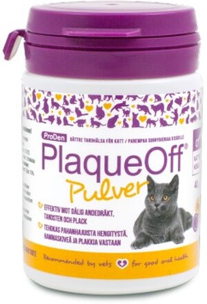 SwedenCare Plaque Off pulver - Katt 40 g