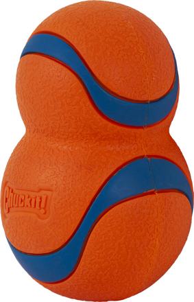 CHUCKIT Ultra Tumbler Dog Toy - Orange/Blue