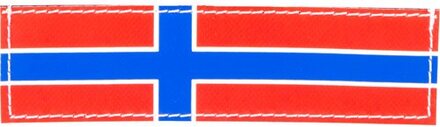 Julius-K9 Kardborremärke till Powerharness - Norge (Stor 16x5 cm)