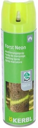 Kerbl Markeringsspray Forst Neon 500 ml - Neon Gul