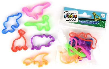 Shaped Rubber Bands Dinosaurier