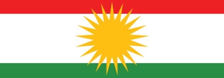 Flagga - Kurdistan