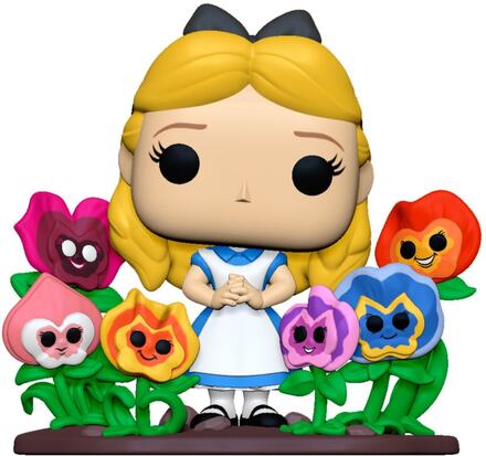 POP-figur Disney Alice i Underlandet 70:e Alice med blommor