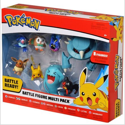 8-pack Pokémon box, Pokemon Battle figurer
