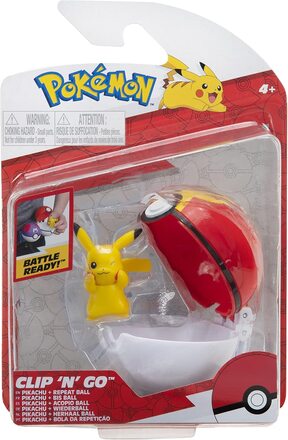 Pokemon Clip n Go Pikachu & Repeat Ball
