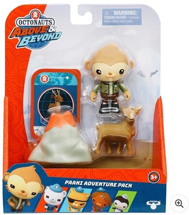 Octonauts Above & Beyond Deluxe Toy Figure Paani Adventure Pack