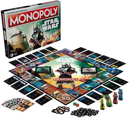 Hasbro Gaming: Monopoly Star Wars Boba Fett Edition