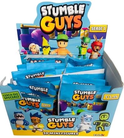 18-Pack Stumble Guys 3D Mini Figures Mystery Bag S1 Figurer