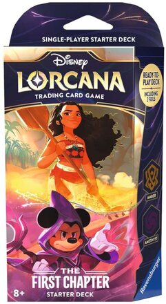 Disney Lorcana - The First Chapter TCG Starter Deck Amber & Amethyst