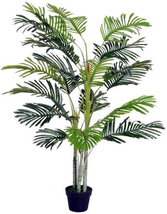 Rootz konstgjord palm - konstgjord växt med växtkruka - konstgjord palm - grön - plast - 150cm