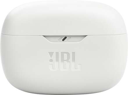 JBL wireless earbuds Wave Beam, white