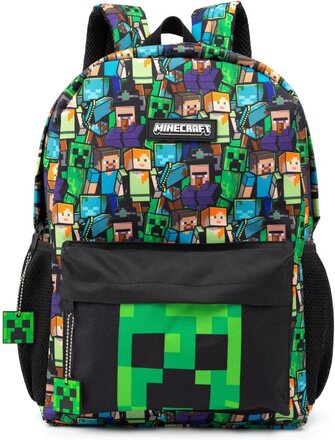Minecraft Ryggsäck för barn/barn med tryck överallt