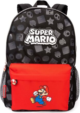 Super Mario Ryggsäck med tryck överallt