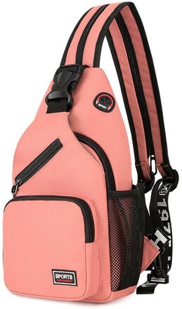 INF Multifunktionell crossbody väska ryggsäck Rosa