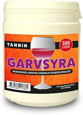 Garvsyra (Tannin) 500 gram