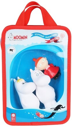 Mumin Badleksak, 3st Figurer, Martinex