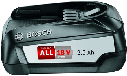 Bosch 18 V 2,5 Ah Power for ALL batteri