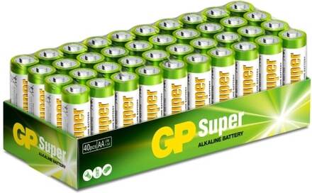 GP Super Alkaline AA 40 Pack (S)