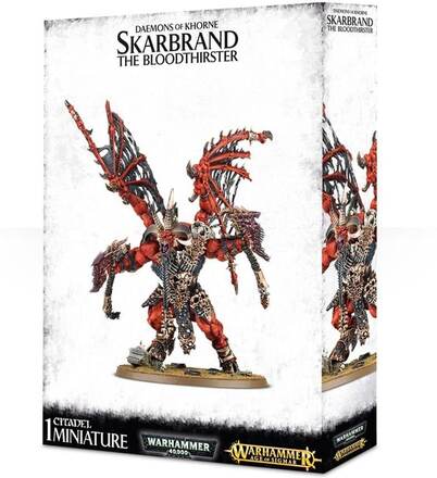 Skarbrand the bloodthirster Daemons of Khorne