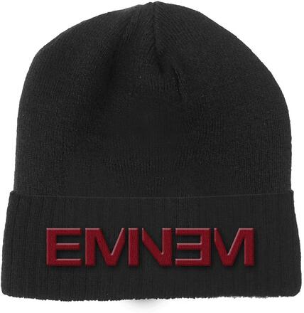 Eminem Unisex Beanie med logotyp för vuxna