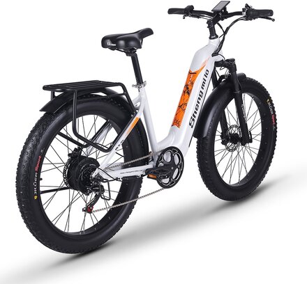 MX06 Elcykel City Elcykel 1000W BAFANG Motor Vuxen Elcykel Maximal hastighet 40km/h 48V 17,5Ah SAMSUNG Batteri Dam Elcykel