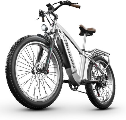 Shengmilo retro elcykel 1000W BAFANG Elektrisk vuxen elcykel MX04 elcykel 3.0 fettdäck elcykel SAMSUNG batteri 15AH elcykel