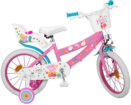 Toimsa Bikes Cykel Peppa Pig Rosa 16´´ Rosa 4-6 Years Pojke