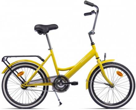 Baana Suokki 20" -cykel, 1-växlad, gul