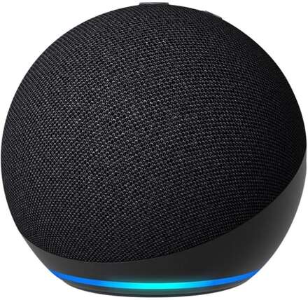 Amazon Echo Dot (5th Generation) - Smarthögtalare - Bluetooth, Wi-Fi - Appkontrollerad - antracit