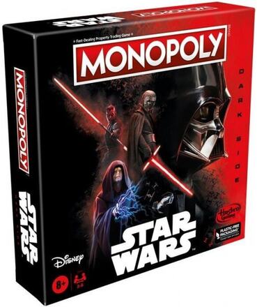 Monopoly Star Wars Dark side -brädspel, engelska