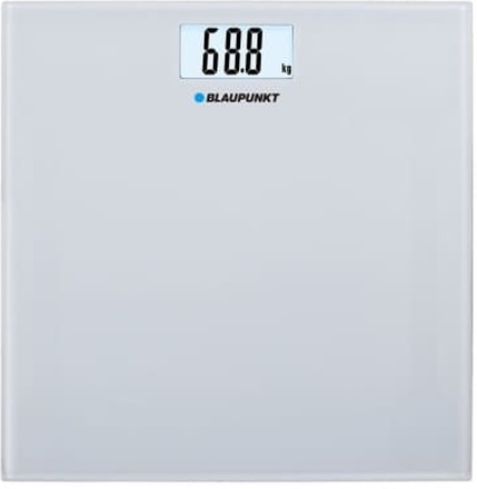 Blaupunkt BSP301, Elektronisk personvåg, 150 kg, 100 g, Vit, kg, Kvadrat