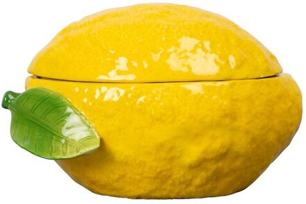 ByOn - Bowl with lid Lemon Yellow
