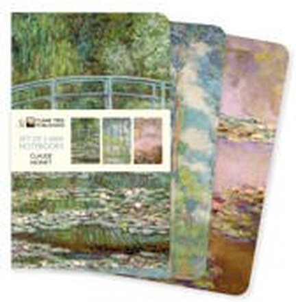 Claude Monet Set of 3 Mini Notebooks