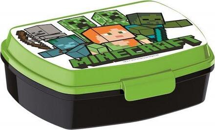 Matlåda Lunchbox Minecraft Grön