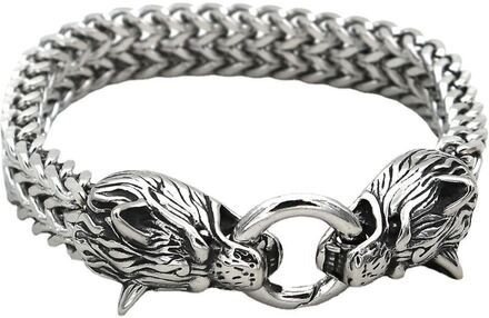 Viking Double Dragon Armband